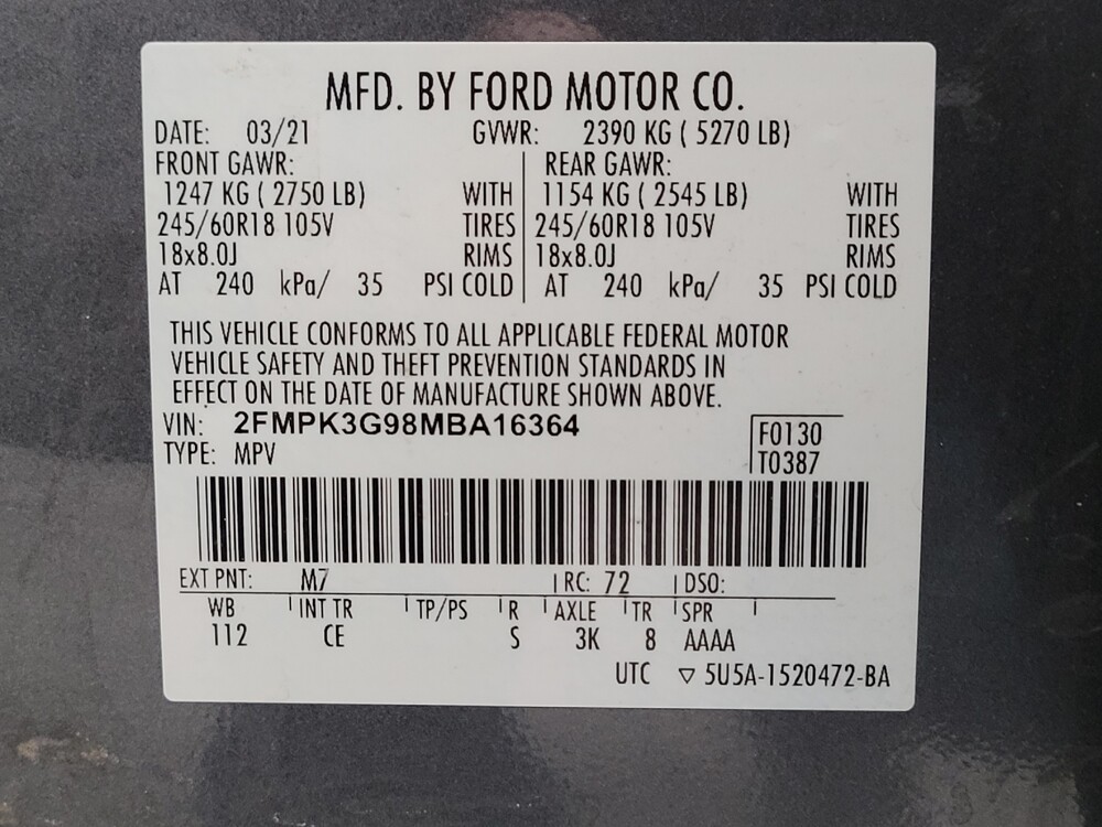 2021 Ford Edge in Fresno, CA 93726 - 18106644 33