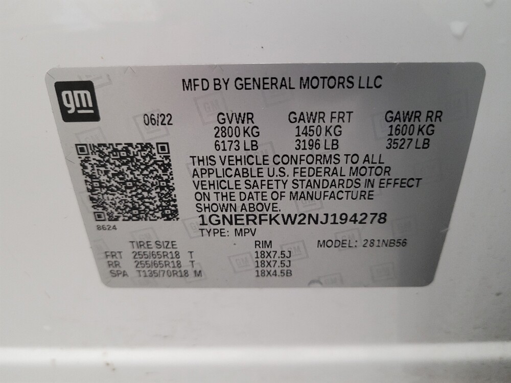 2022 Chevrolet Traverse in Downey, CA 90241 - 18106649 33