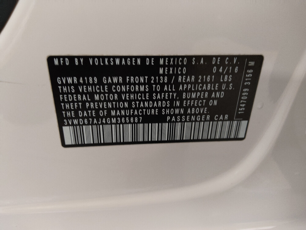 2016 Volkswagen Jetta in Duluth, GA 30096 - 18106655 33