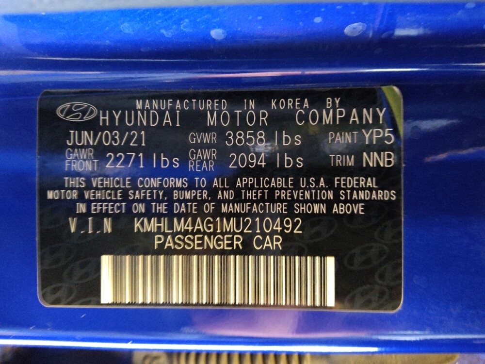 2021 Hyundai Elantra in Chandler, AZ 85225 - 18106658 33