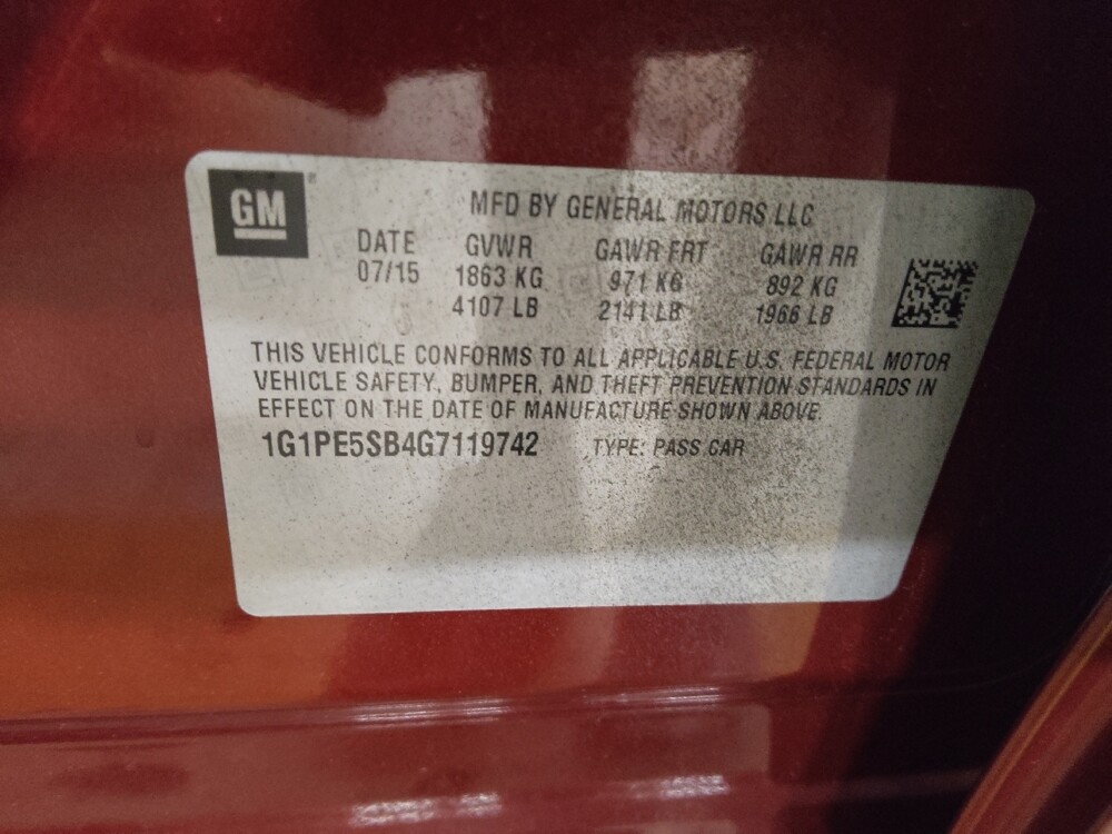 2016 Chevrolet Cruze in Stone Mountain, GA 30083 - 18106669 33