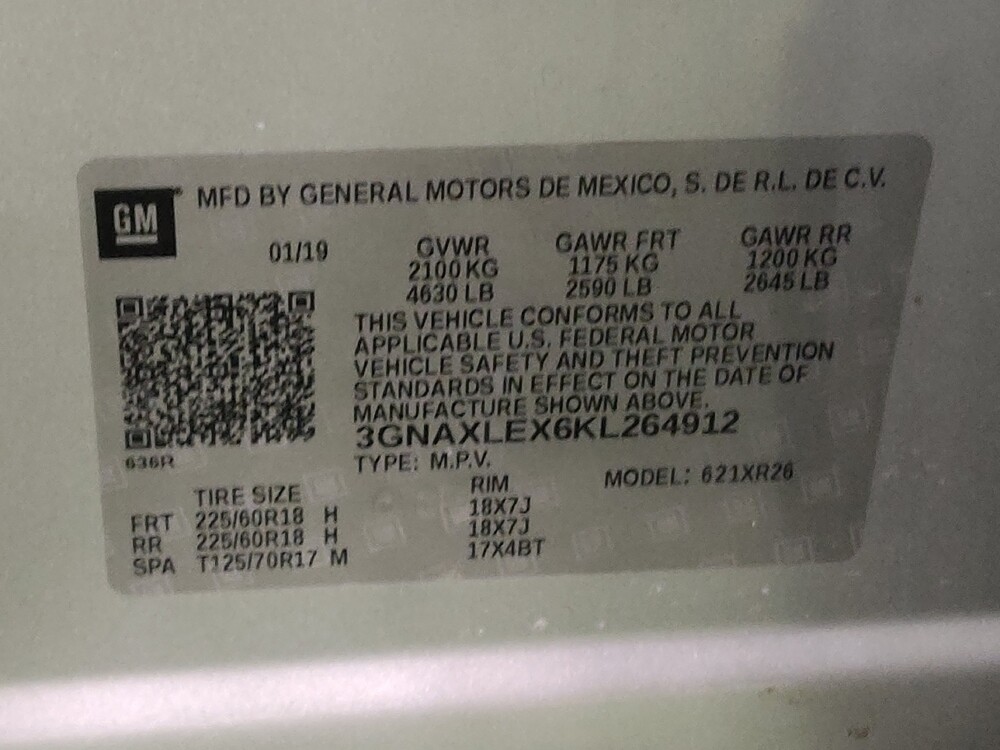 2019 Chevrolet Equinox in Fort Worth, TX 76116 - 18106711 33