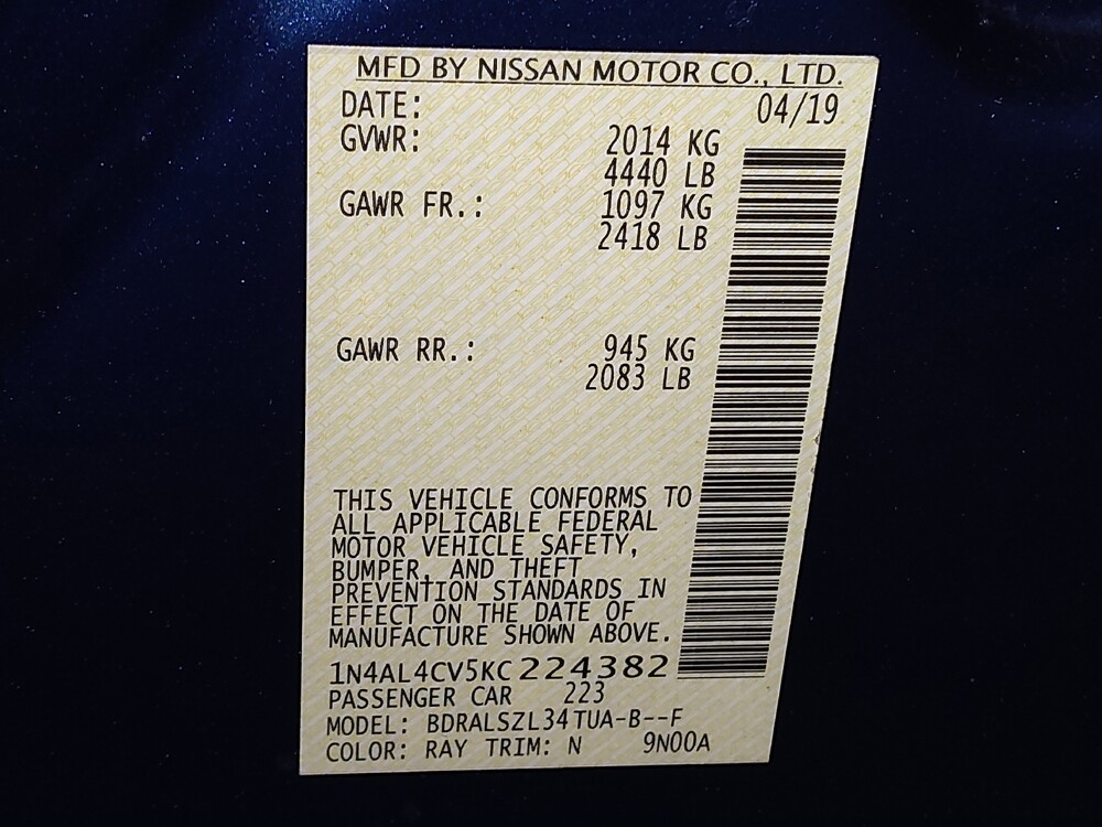 2019 Nissan Altima in Fort Worth, TX 76116 - 18106712 33