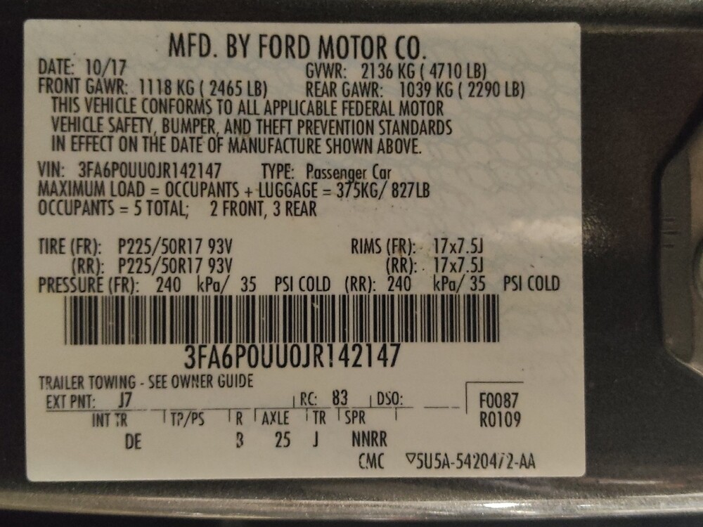 2018 Ford Fusion in Plano, TX 75074 - 18106715 33