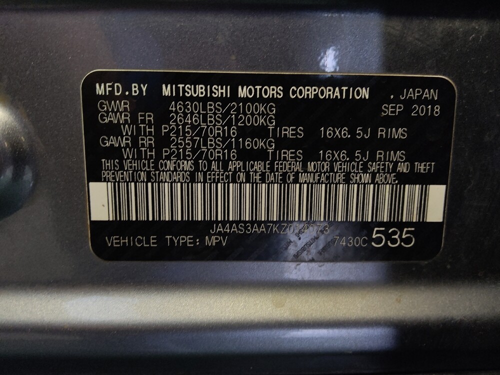 2019 Mitsubishi Eclipse Cross in Albuquerque, NM 87123 - 18106722 33