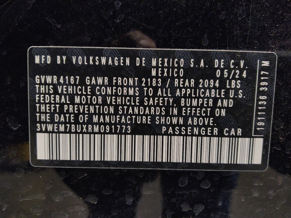 2024 Volkswagen Jetta in Glendale, AZ 85301 - 18106736 33