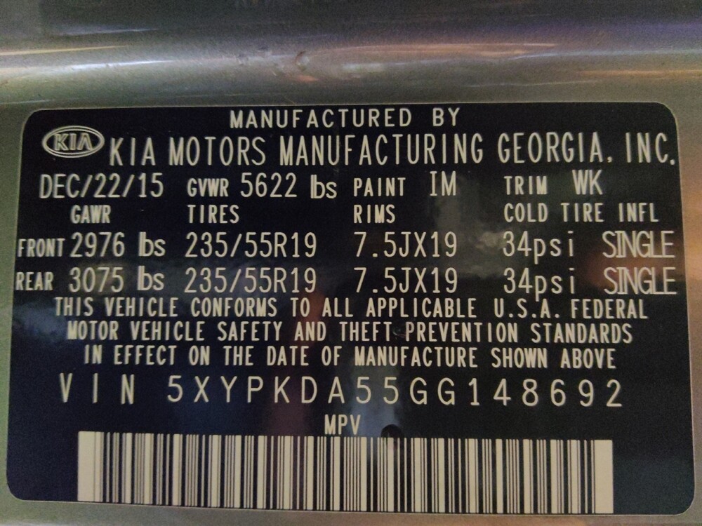 2016 Kia Sorento in Glendale, AZ 85301 - 18106745 33