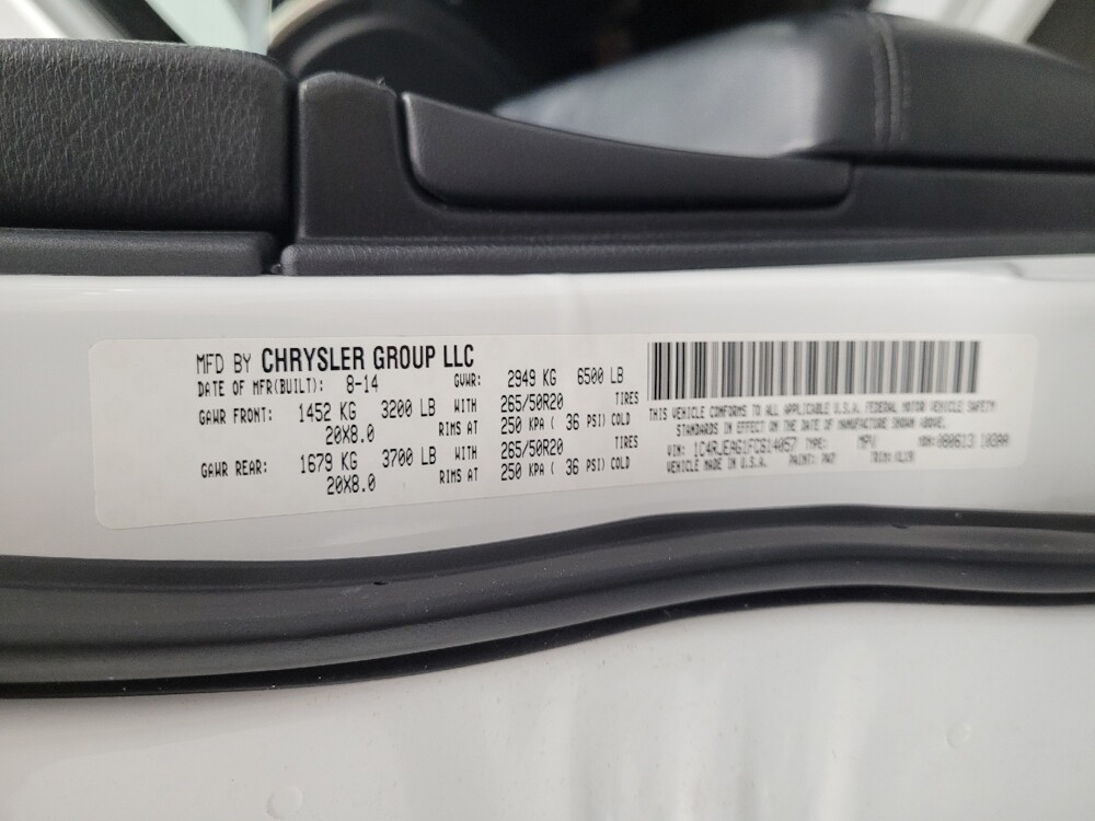 2015 Jeep Grand Cherokee in Las Vegas, NV 89104 - 18106757 33