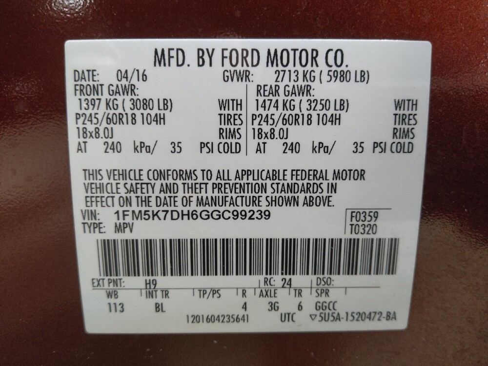 2016 Ford Explorer in Ocala, FL 34471 - 18106777 33