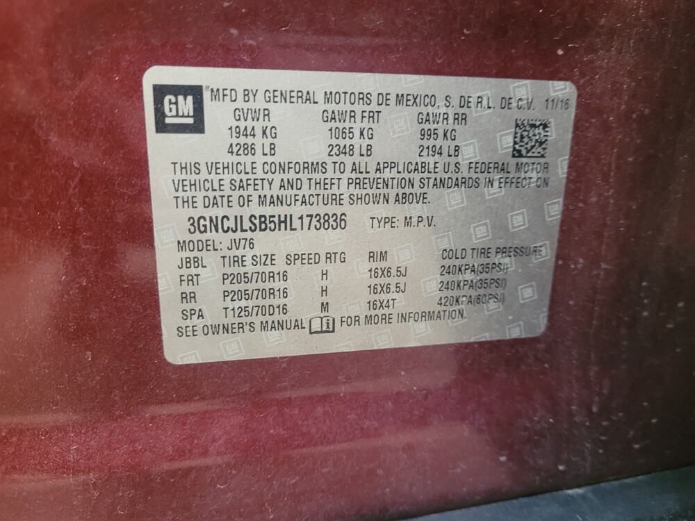 2017 Chevrolet Trax in Conway, SC 29526 - 18106787 33