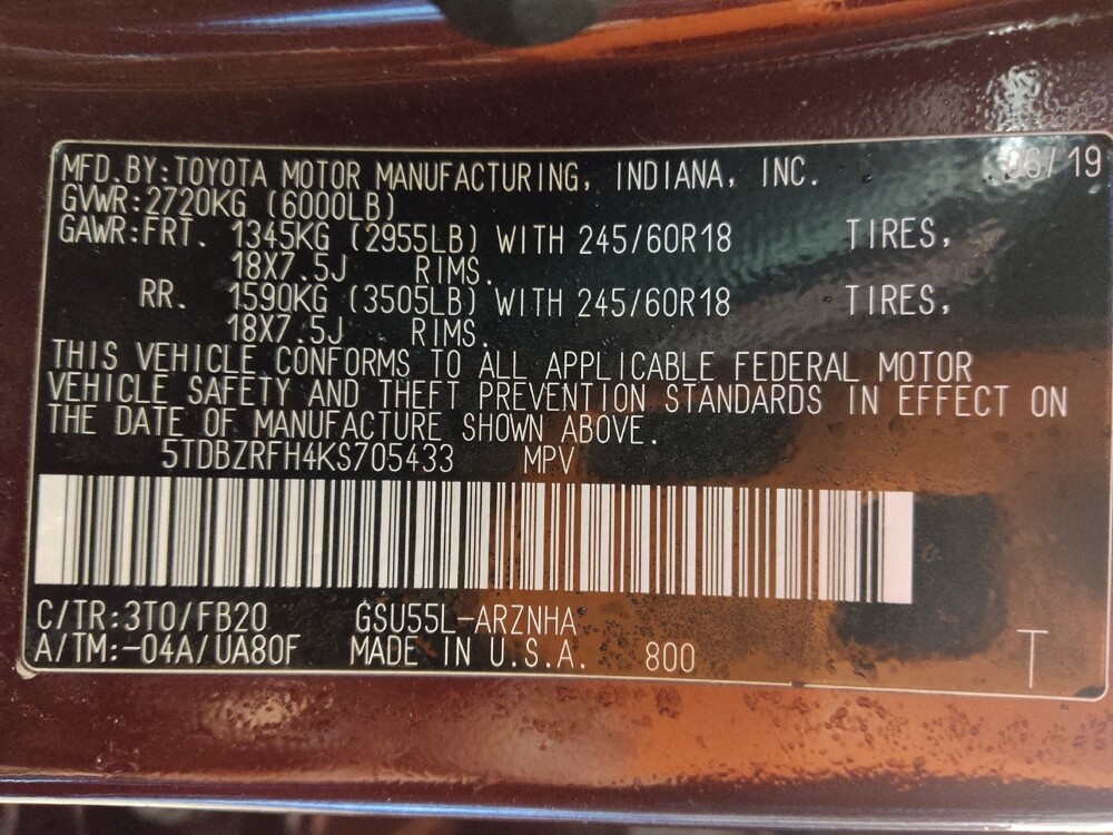 2019 Toyota Highlander in Columbia, SC 29210 - 18106796 33