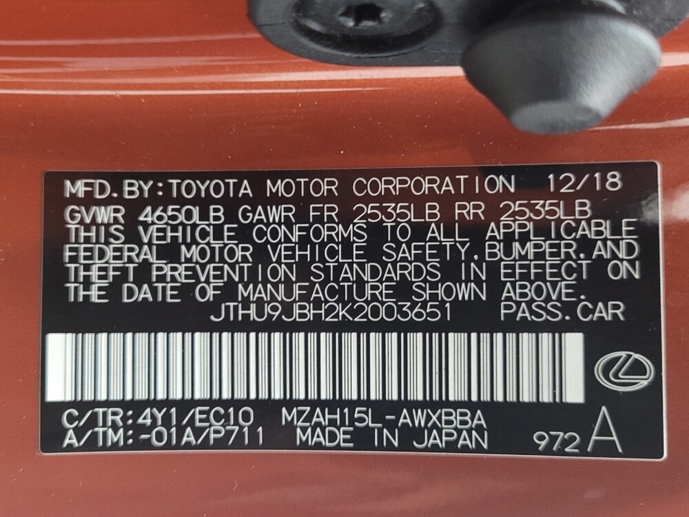 2019 Lexus UX 250h in Memphis, TN 38115 - 18106812 33