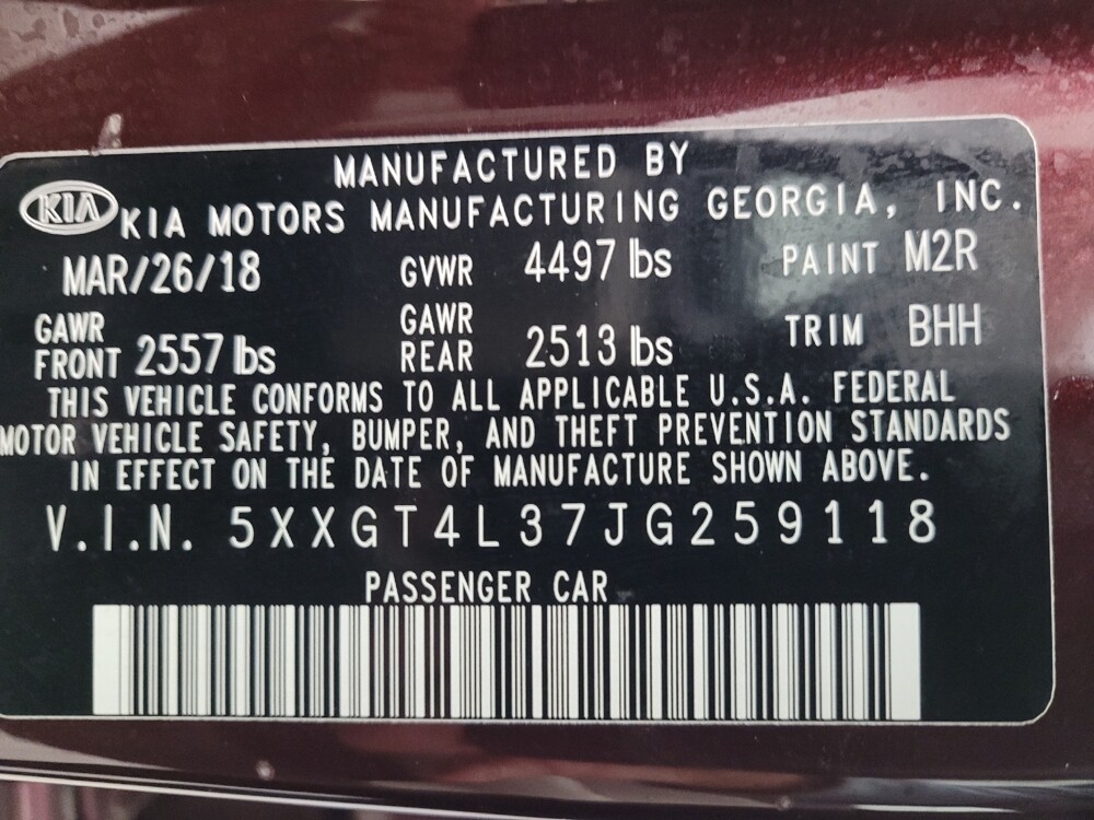 2018 Kia Optima in Memphis, TN 38128 - 18106816 33