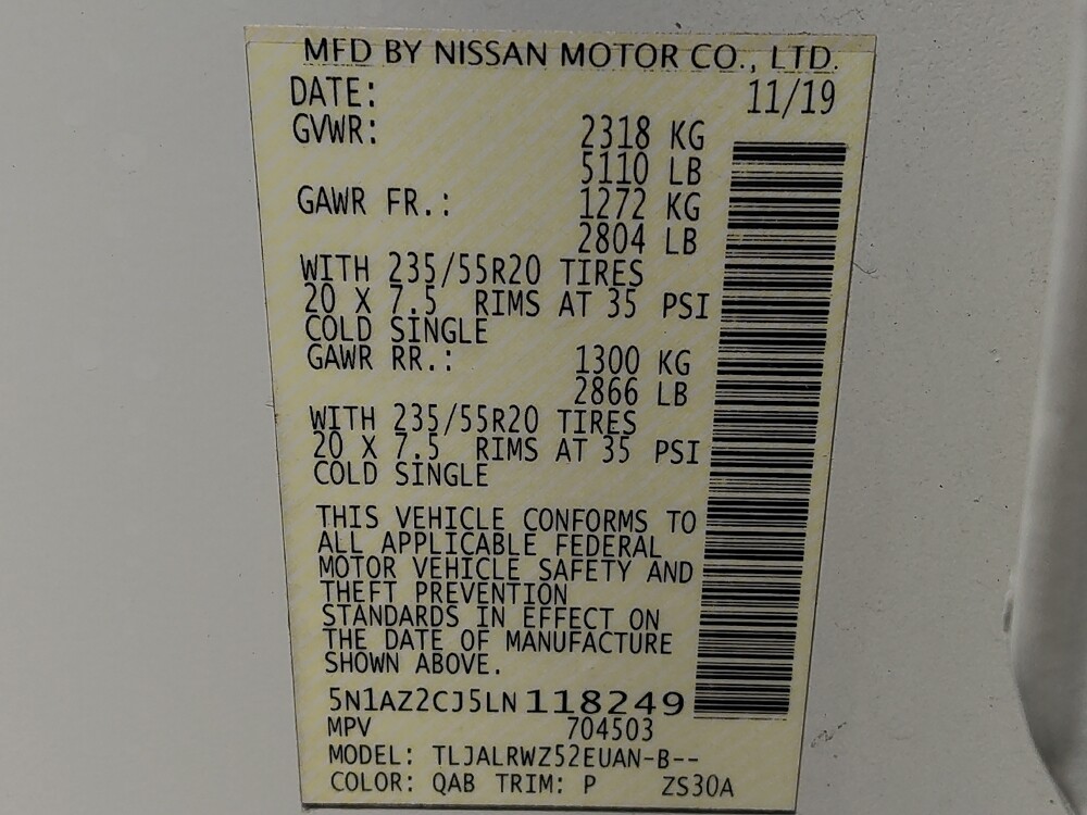 2020 Nissan Murano in Live Oak, TX 78233 - 18106840 33