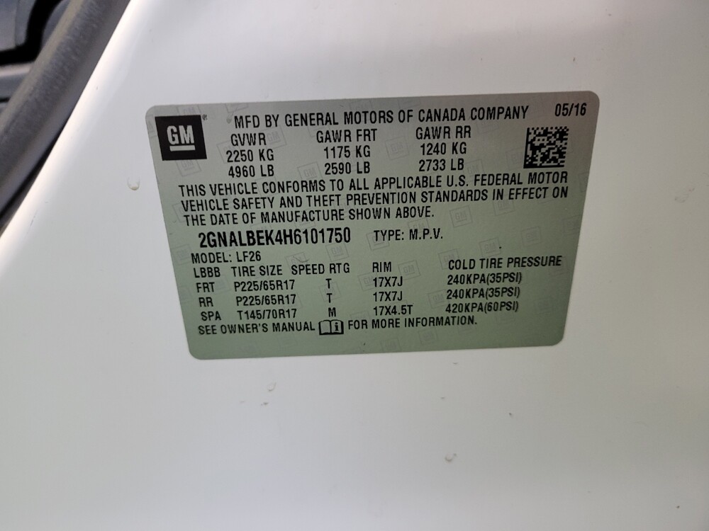 2017 Chevrolet Equinox in Fairfield, OH 45014 - 18106858 33