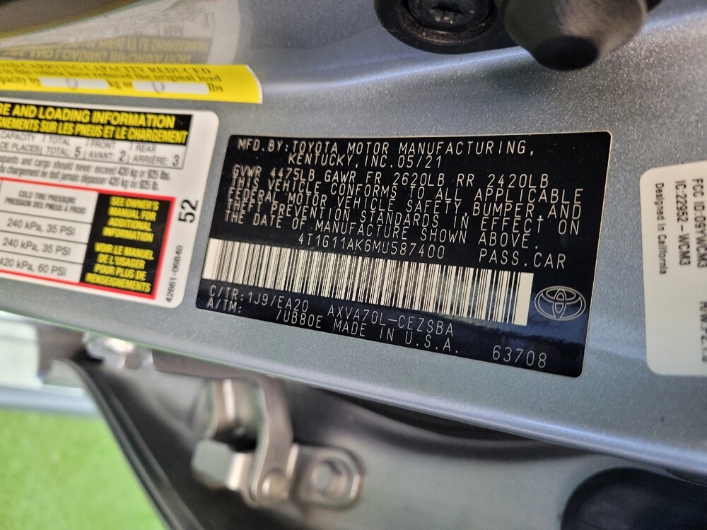 2021 Toyota Camry in Fairfield, OH 45014 - 18106870 33