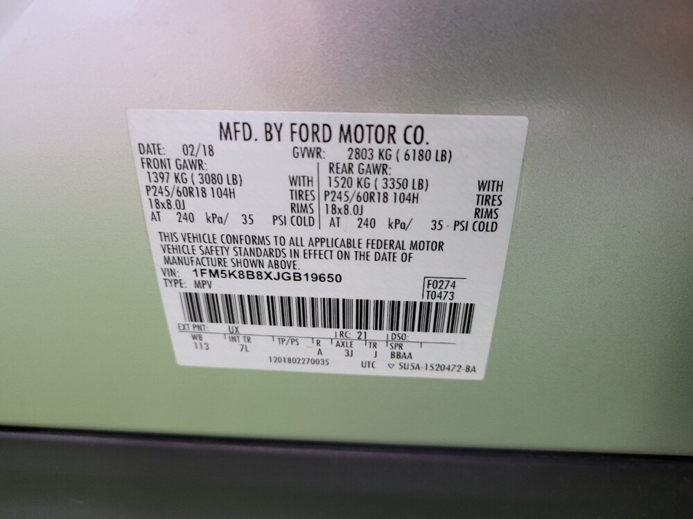 2018 Ford Explorer in Columbus, OH 43228 - 18106877 33