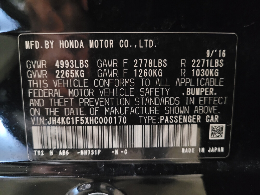 2017 Acura RLX in Chesapeake, VA 23320 - 18106878 33