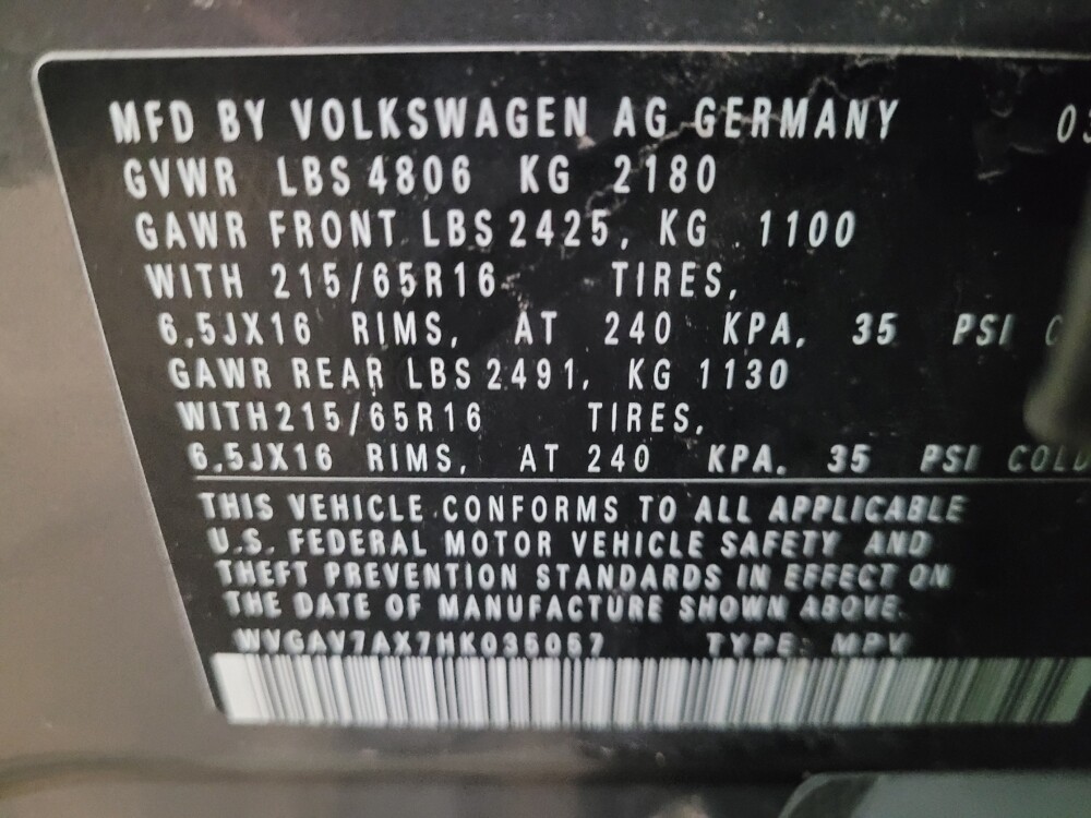 2017 Volkswagen Tiguan in Henrico, VA 23223 - 18106888 33