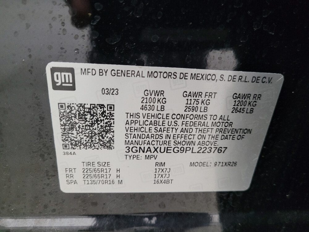 2023 Chevrolet Equinox in St. Louis, MO 63136 - 18106927 33