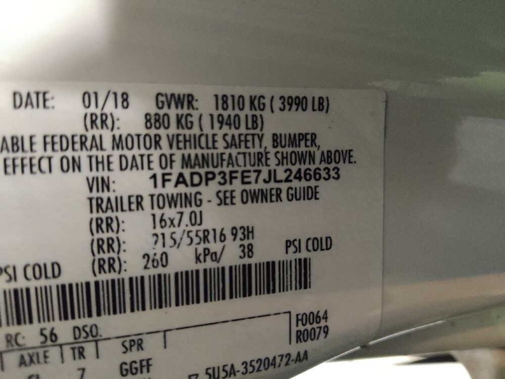 2018 Ford Focus in Stone Mountain, GA 30083 - 18106978 33