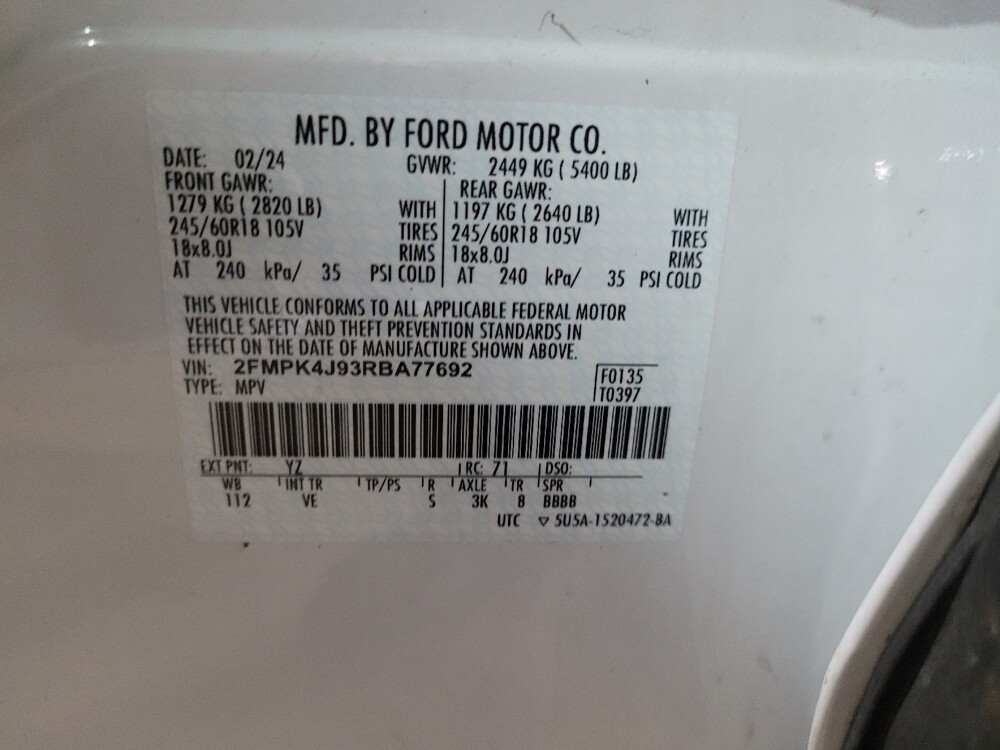 2024 Ford Edge in New Castle, DE 19720 - 18106996 33