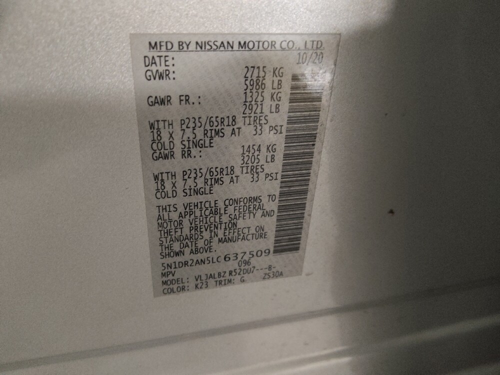 2020 Nissan Pathfinder in Marietta, GA 30062 - 18106997 33