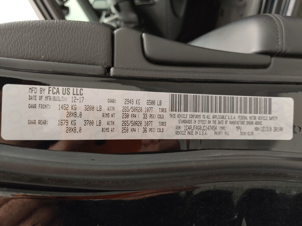 2018 Jeep Grand Cherokee in Denver, CO 80012 - 18107019 33