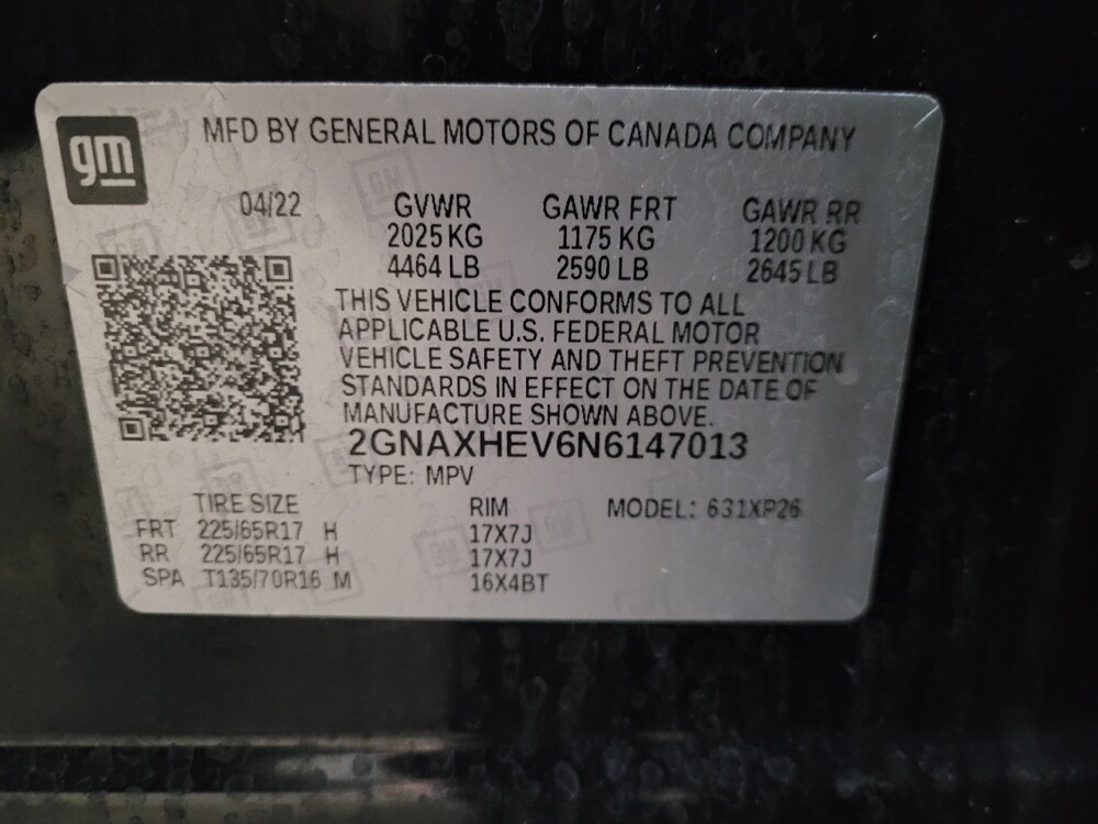 2022 Chevrolet Equinox in Williamstown, NJ 8094 - 18107021 33