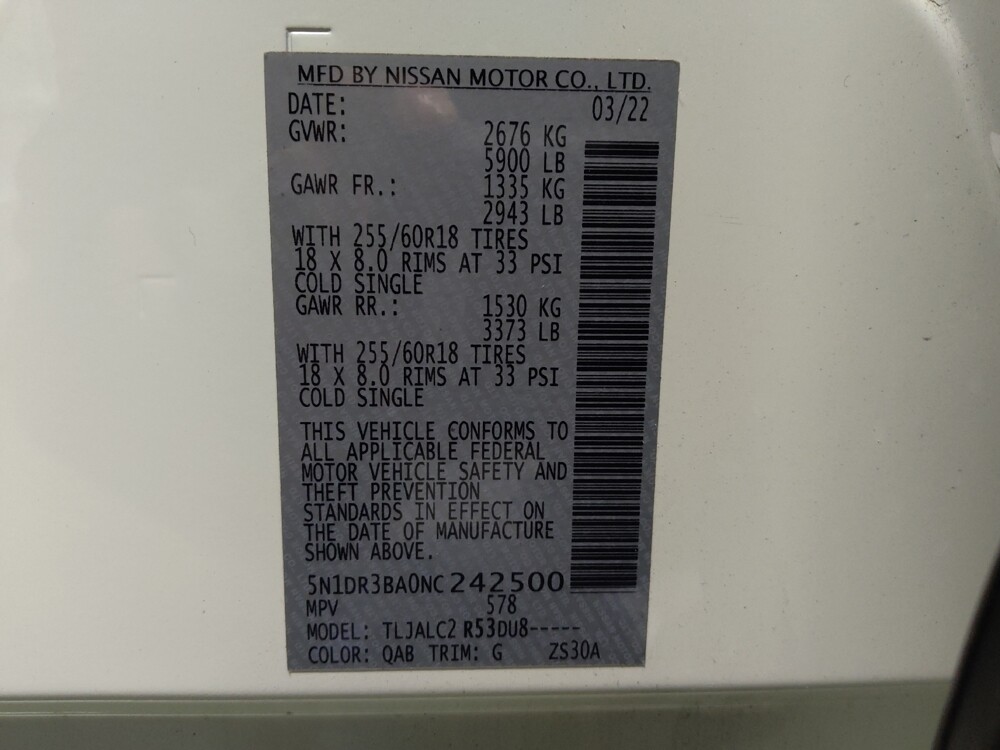 2022 Nissan Pathfinder in Mesa, AZ 85210 - 18107038 33