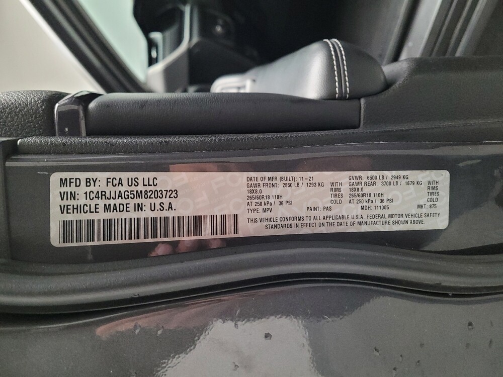 2021 Jeep Grand Cherokee L in Downey, CA 90241 - 18107065 33