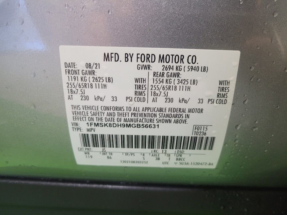 2021 Ford Explorer in Fairfield, OH 45014 - 18107130 33