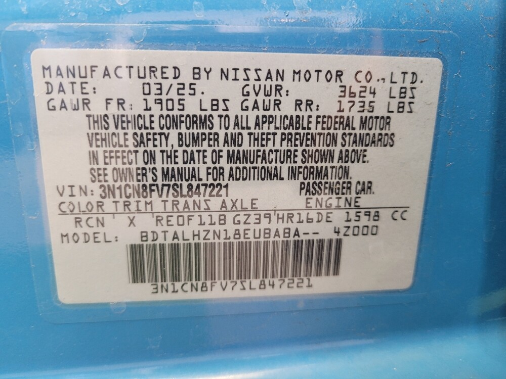 2025 Nissan Versa in Fairfield, OH 45014 - 18107138 33