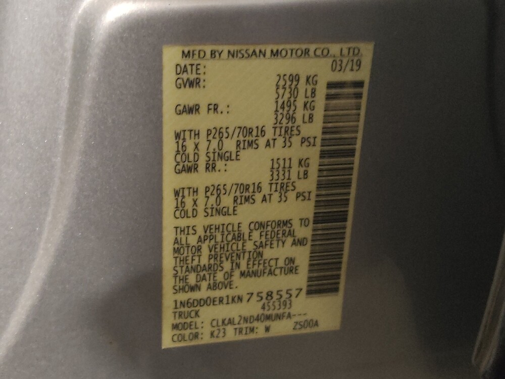 2019 Nissan Frontier in Fort Worth, TX 76116 - 18107154 33
