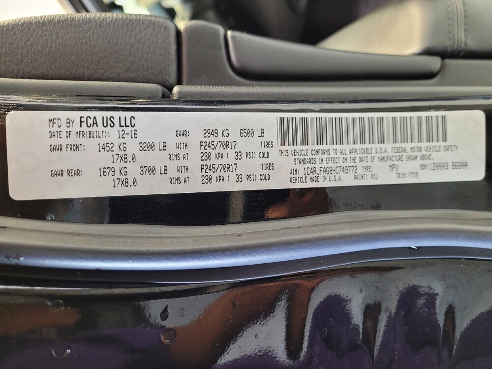 2017 Jeep Grand Cherokee in Sacramento, CA 95821 - 18107158 33