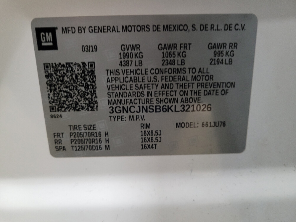 2019 Chevrolet Trax in Owings Mills, MD 21117 - 18107217 33