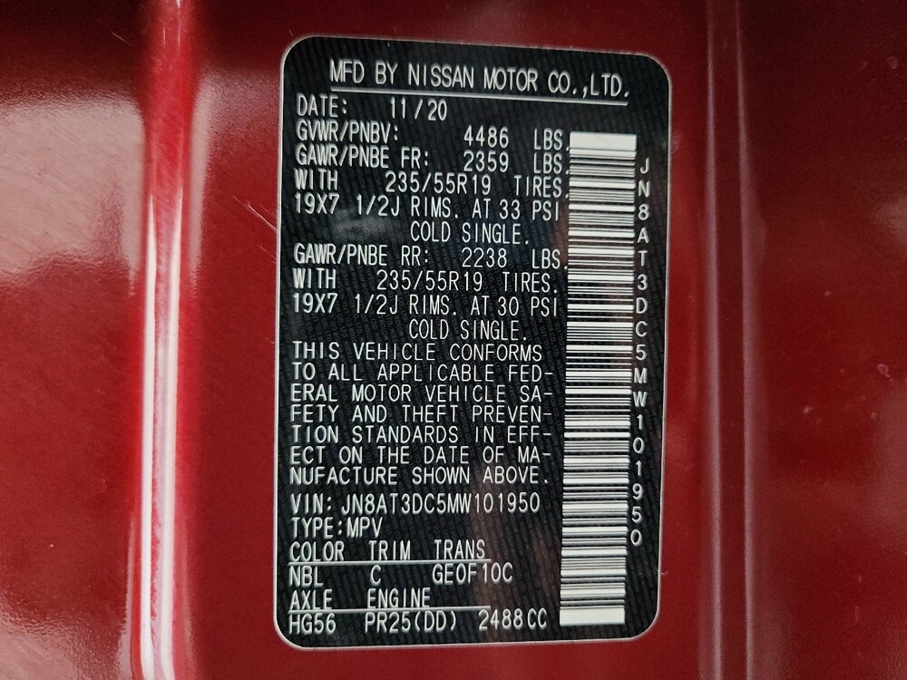 2021 Nissan Rogue in Montclair, CA 91763 - 18107236 33