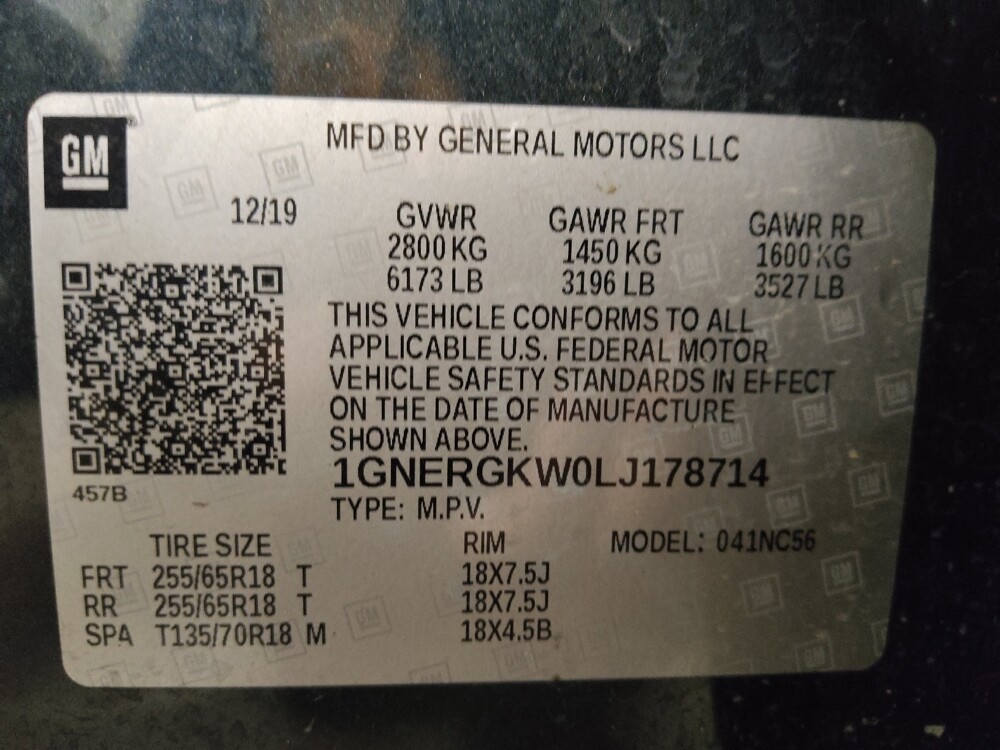 2020 Chevrolet Traverse in Jacksonville, FL 32225 - 18107260 33