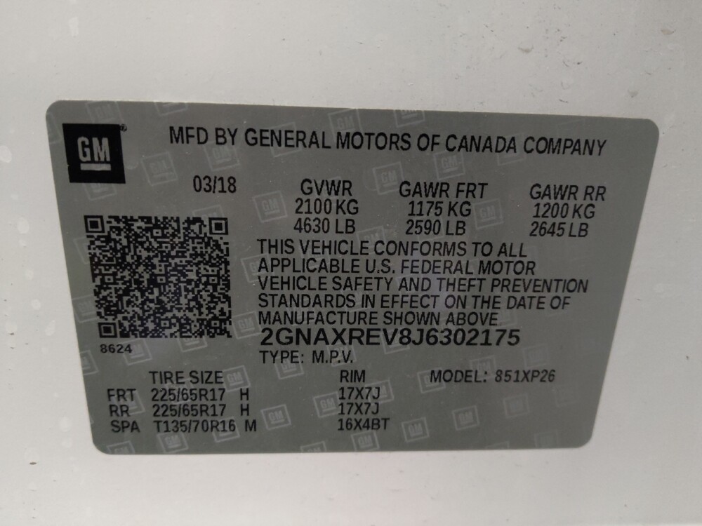 2018 Chevrolet Equinox in Mesa, AZ 85210 - 18107279 33