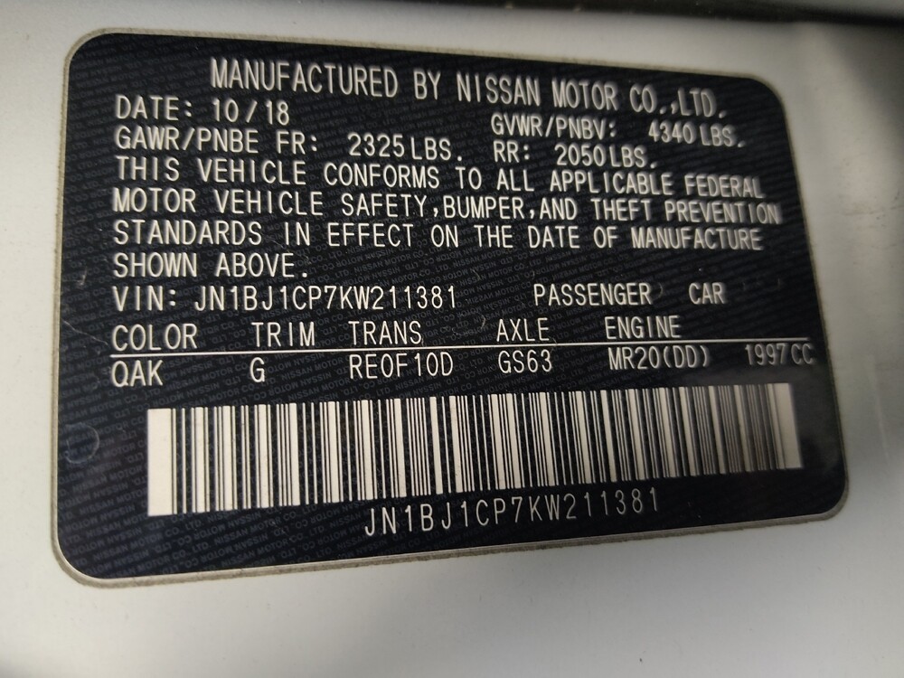 2019 Nissan Rogue Sport in Clearwater, FL 33764 - 18107298 33