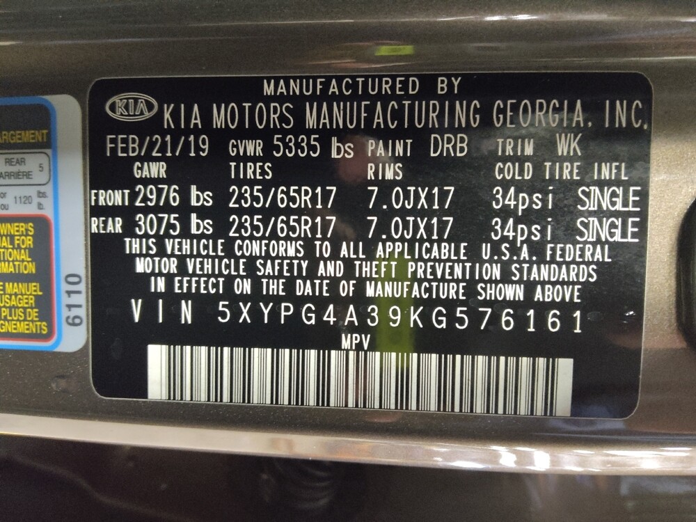 2019 Kia Sorento in Clearwater, FL 33764 - 18107301 33