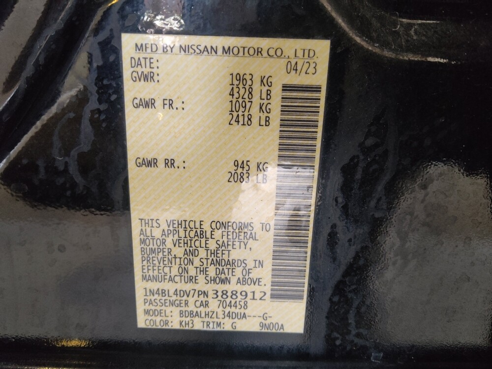 2023 Nissan Altima in Bradenton, FL 34207 - 18107320 33