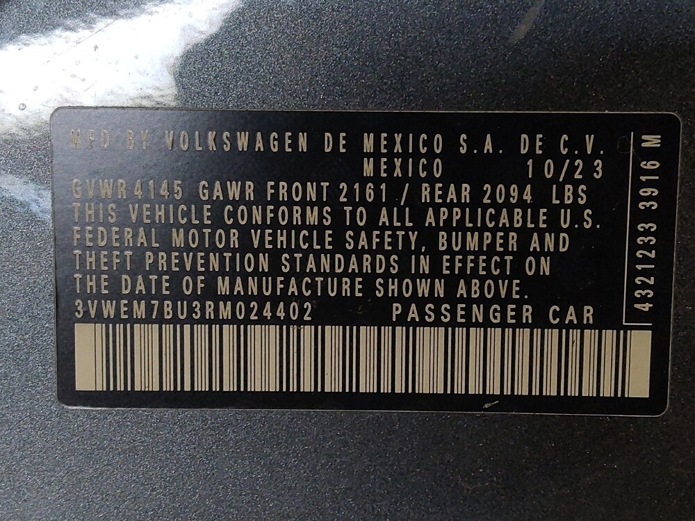 2024 Volkswagen Jetta in Jacksonville, FL 32210 - 18107325 33