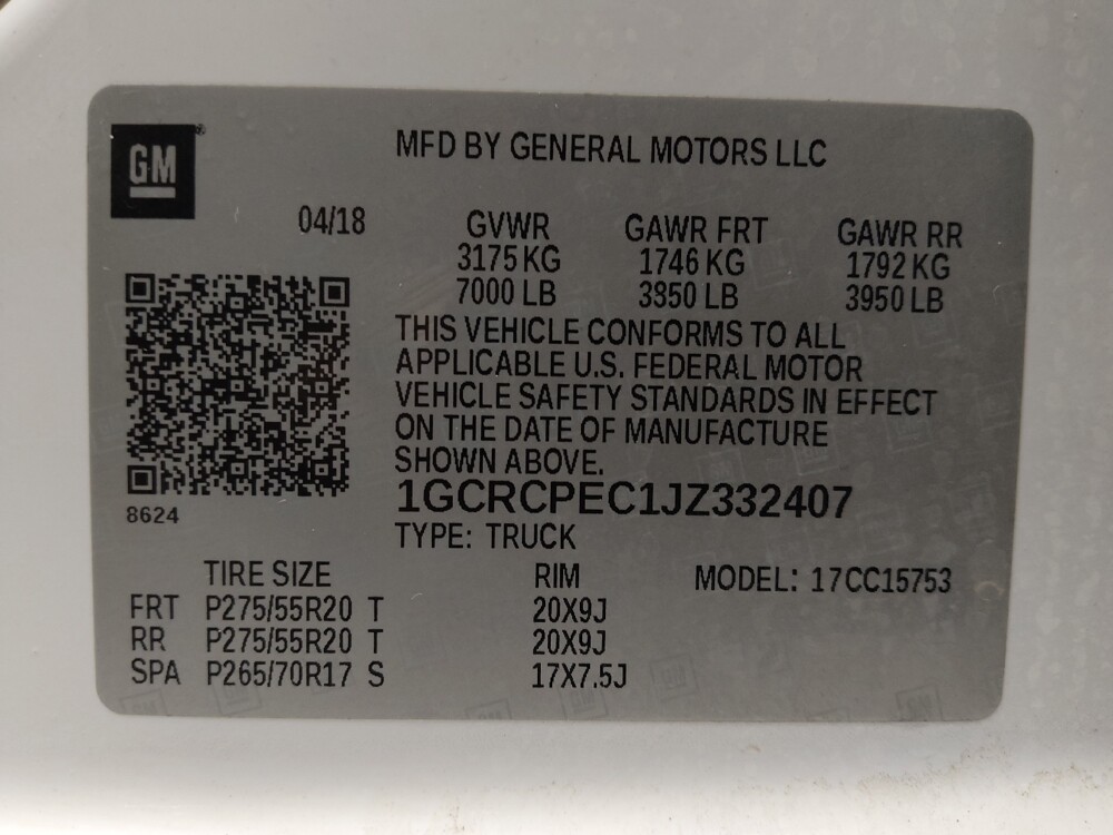 2018 Chevrolet Silverado 1500 in Jacksonville, FL 32210 - 18107335 33