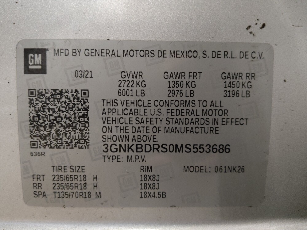 2021 Chevrolet Blazer in Jacksonville, FL 32210 - 18107359 33