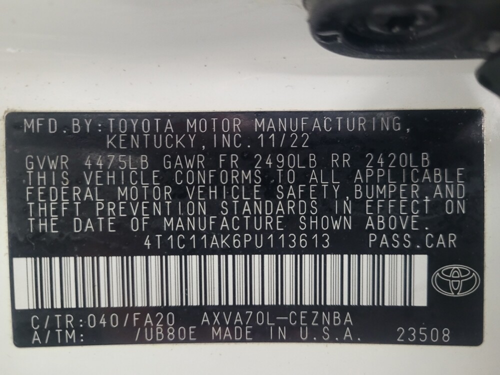 2023 Toyota Camry in Madison, TN 37115 - 18107382 33