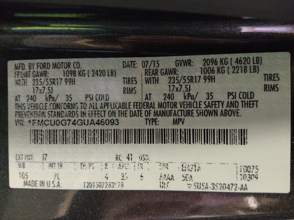 2016 Ford Escape in Baton Rouge, LA 70816 - 18107391 33