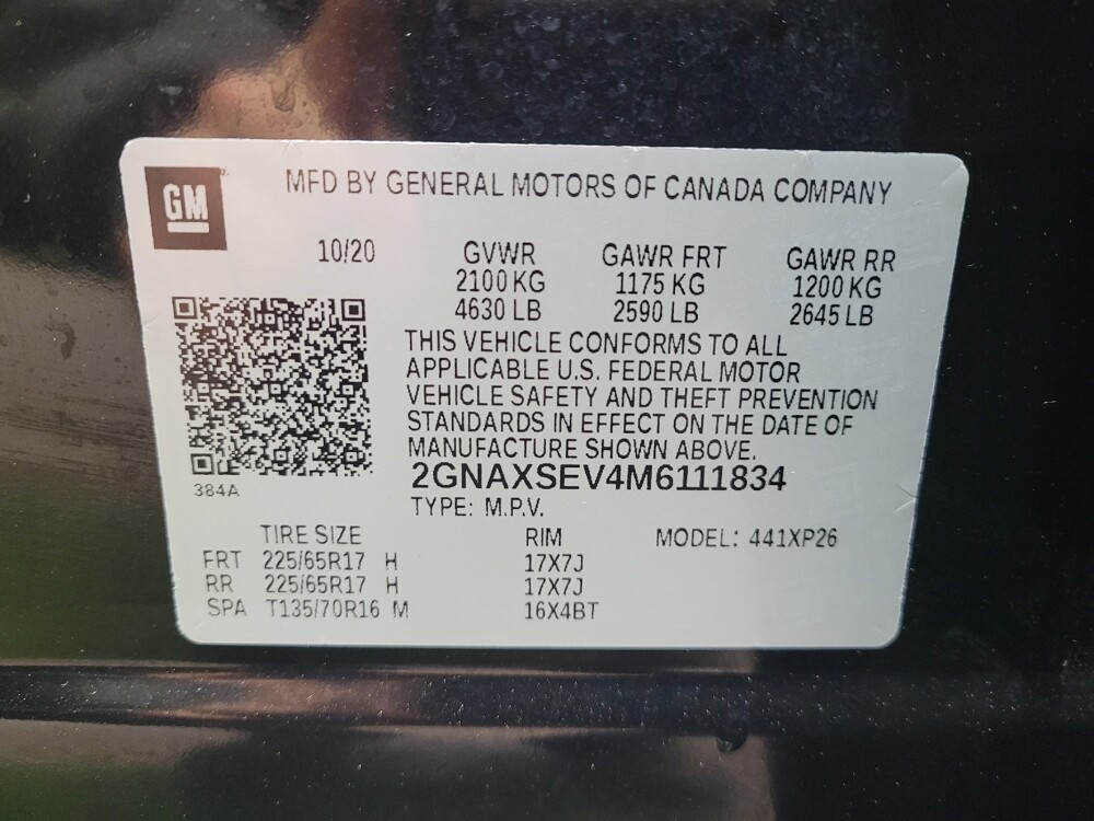 2021 Chevrolet Equinox in Toledo, OH 43617 - 18107419 33