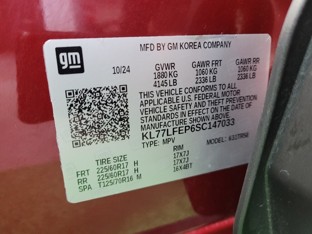 2025 Chevrolet Trax in Toledo, OH 43617 - 18107422 33