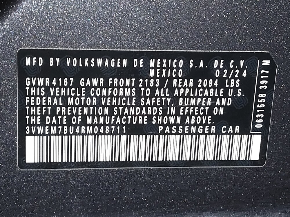 2024 Volkswagen Jetta in Lewisville, TX 75067 - 18107484 33